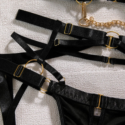 Komplet Golden Fetish